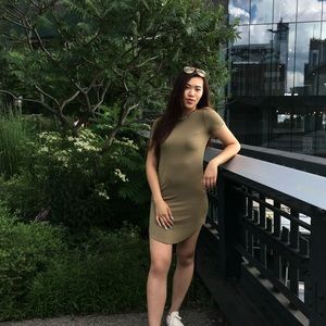 Forever 21 Green Summer Dress